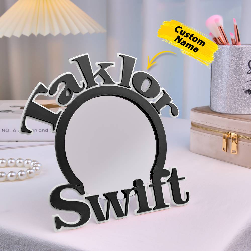 Personalized Text Makeup Mirror Light