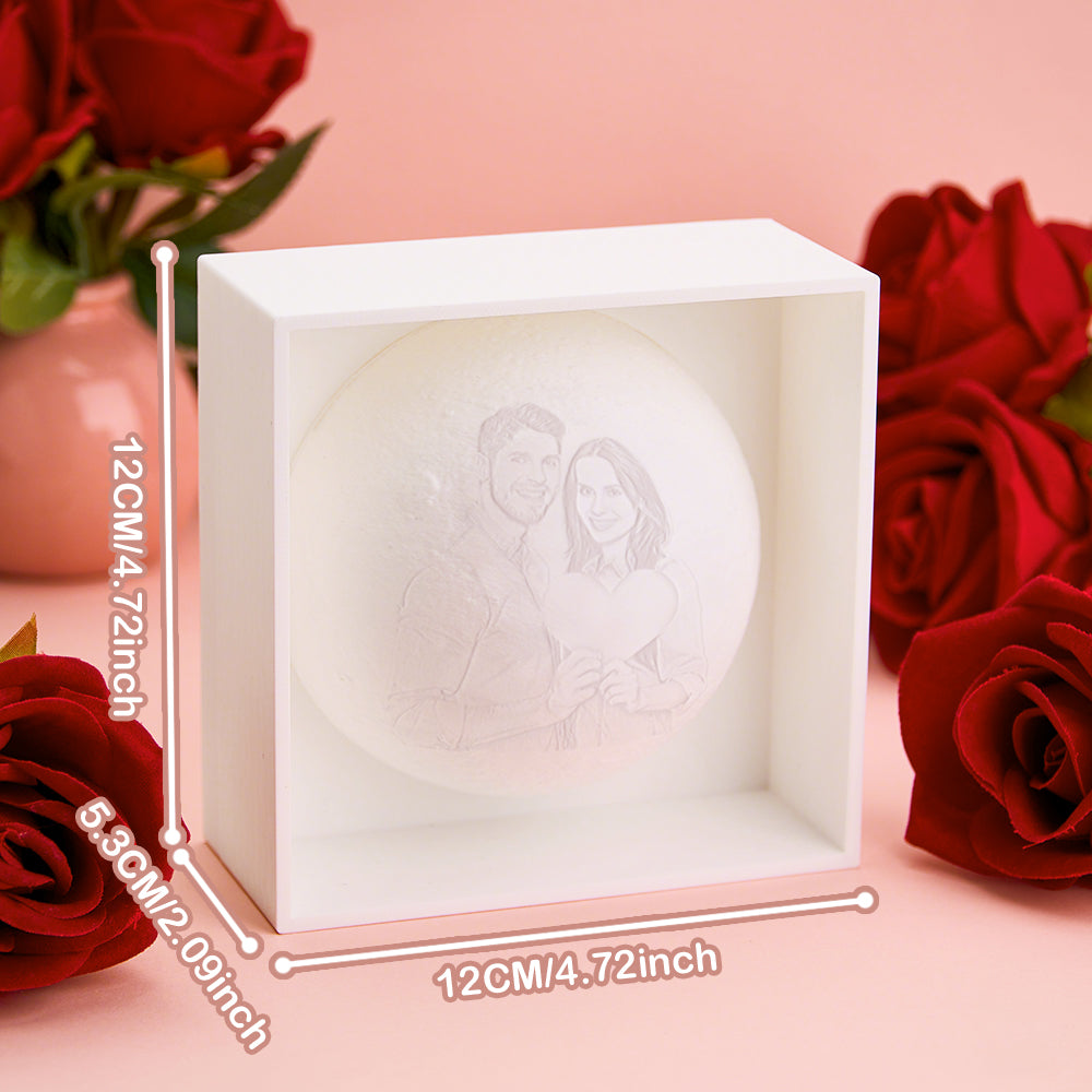 3D Printed Photo Moon Light