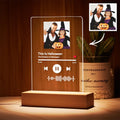 Custom Scannable Music Plaque Night Light