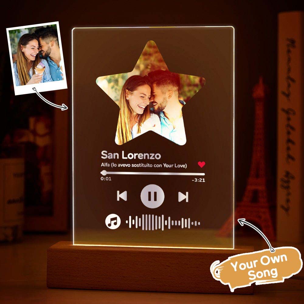 Personalized Graduation Night Light