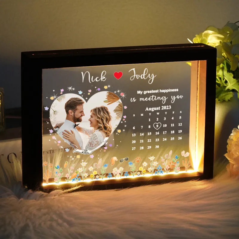 Personalized Photo Frame Night Light