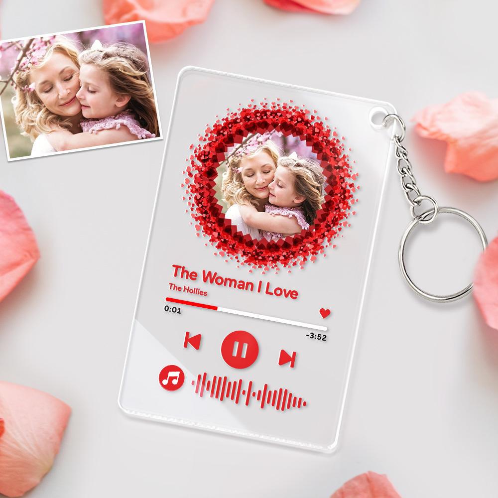 Custom Photo Music Code Night Light