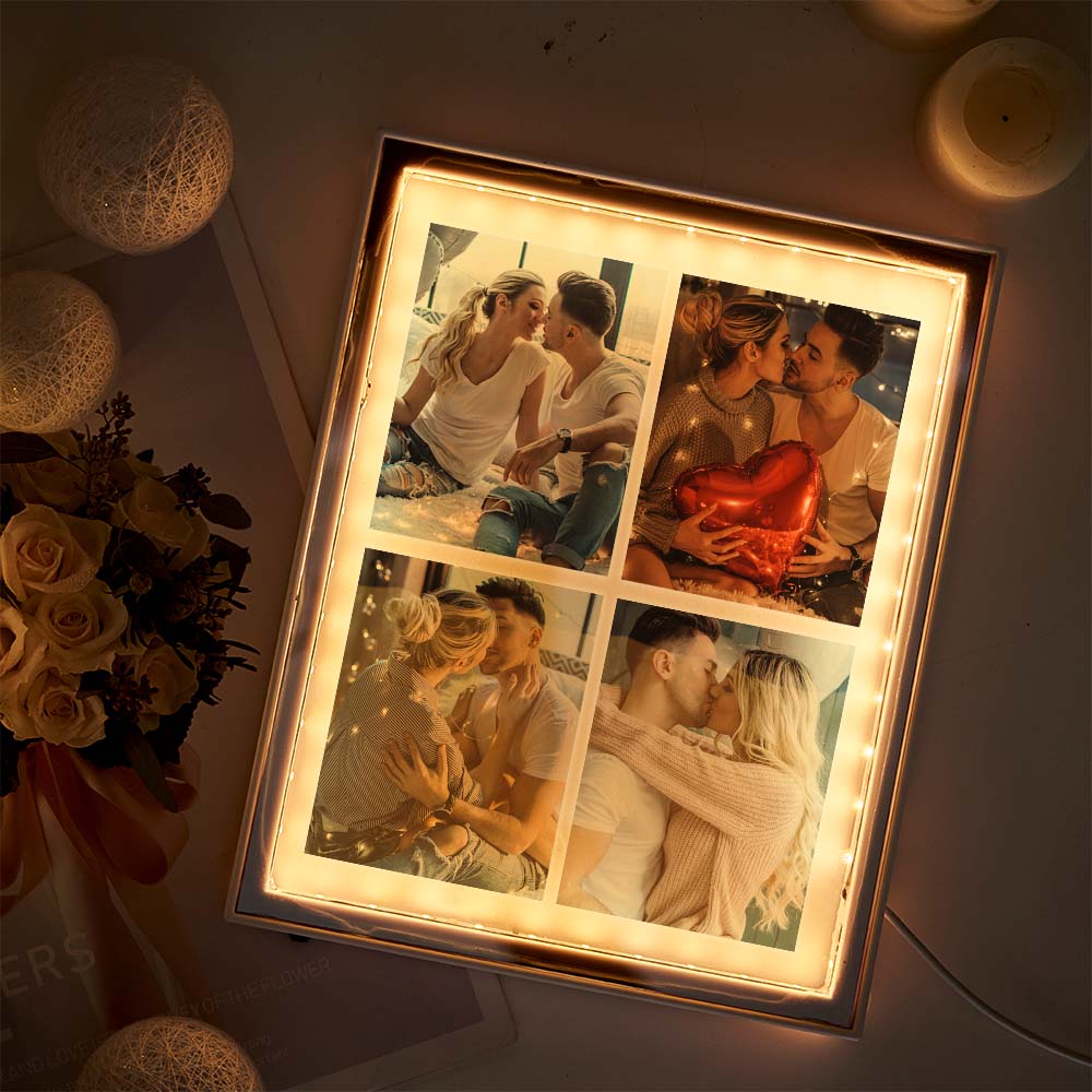 Custom Photo Collage Night Light