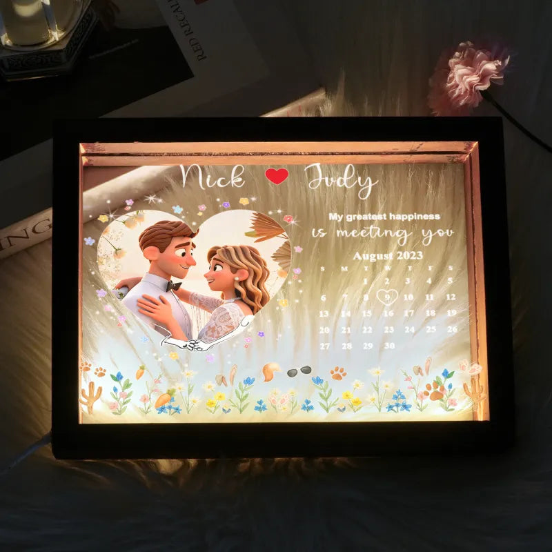 Personalized Photo Frame Night Light