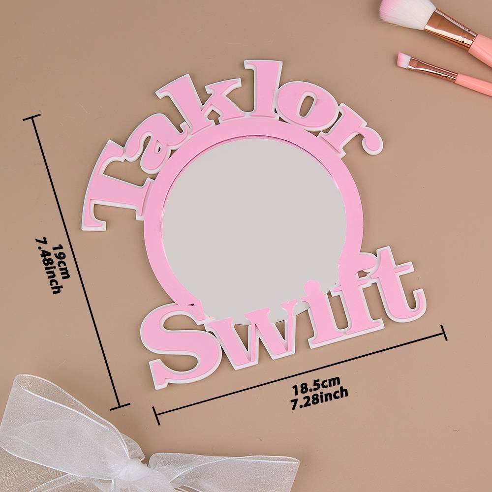 Personalized Text Makeup Mirror Light