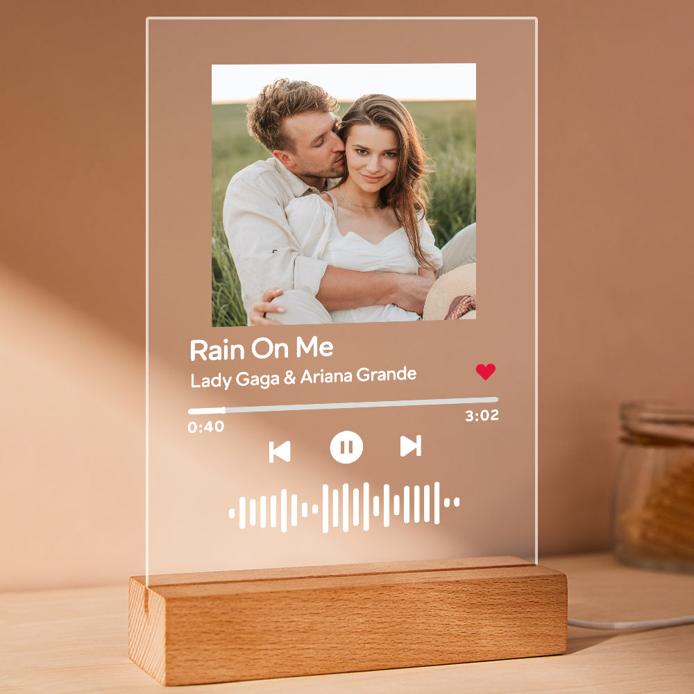 Personalized Music Album Night Light 15x22CM