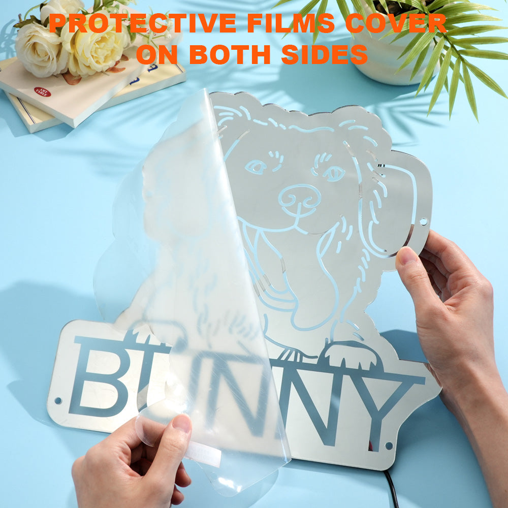Personalized Pet Photo Mirror Light