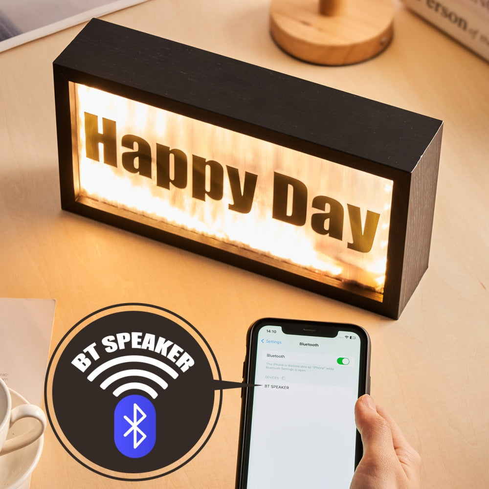 Personalized Bluetooth Speaker Light