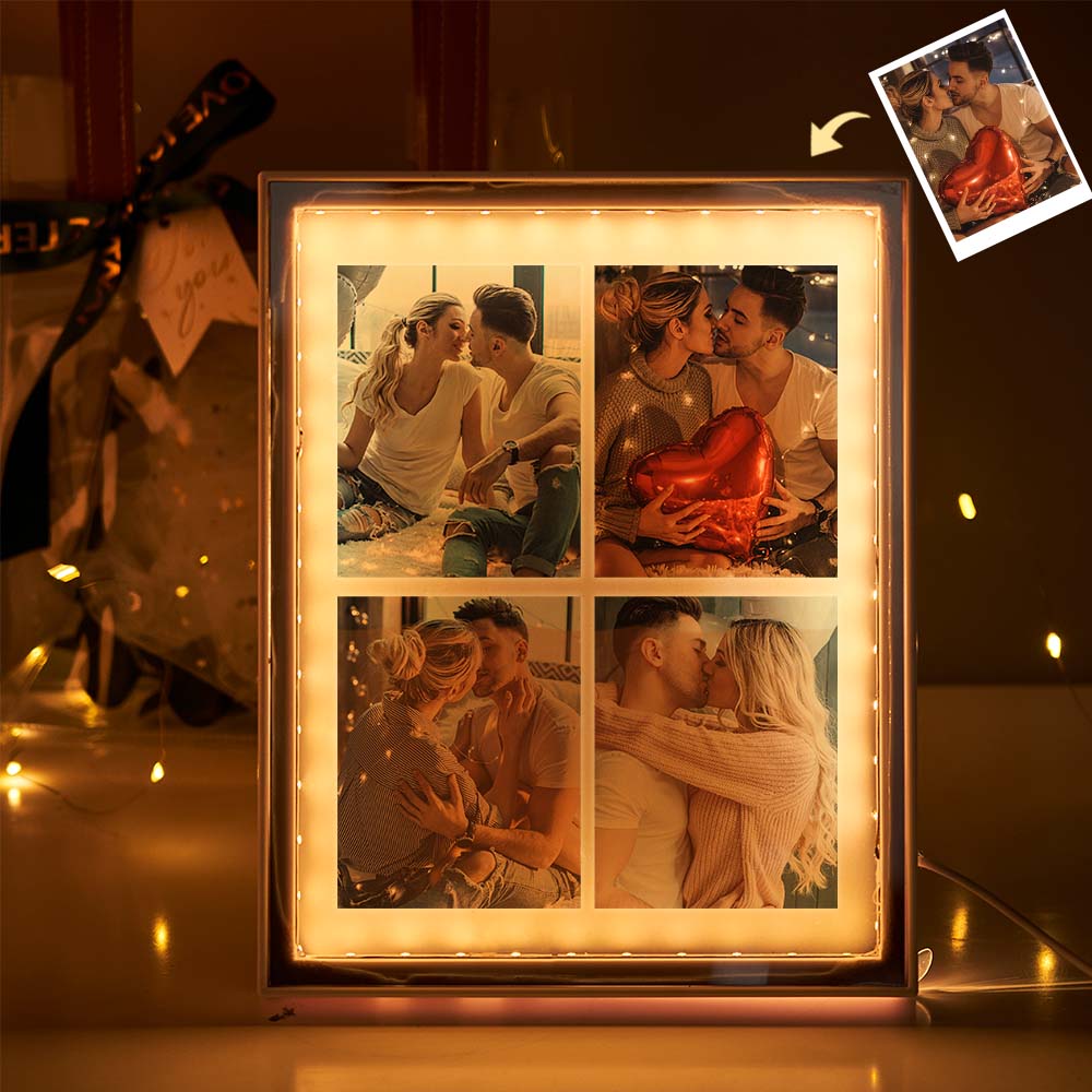 Custom Photo Collage Night Light