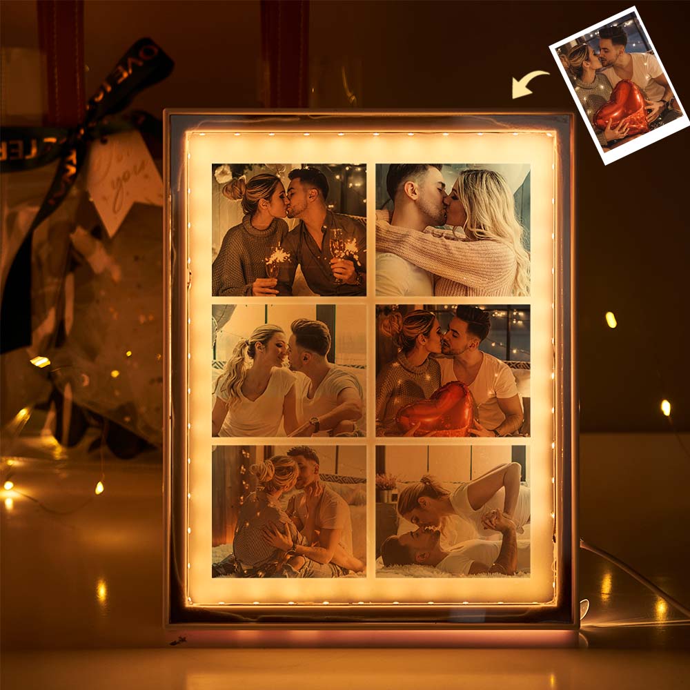 Custom Photo Collage Night Light