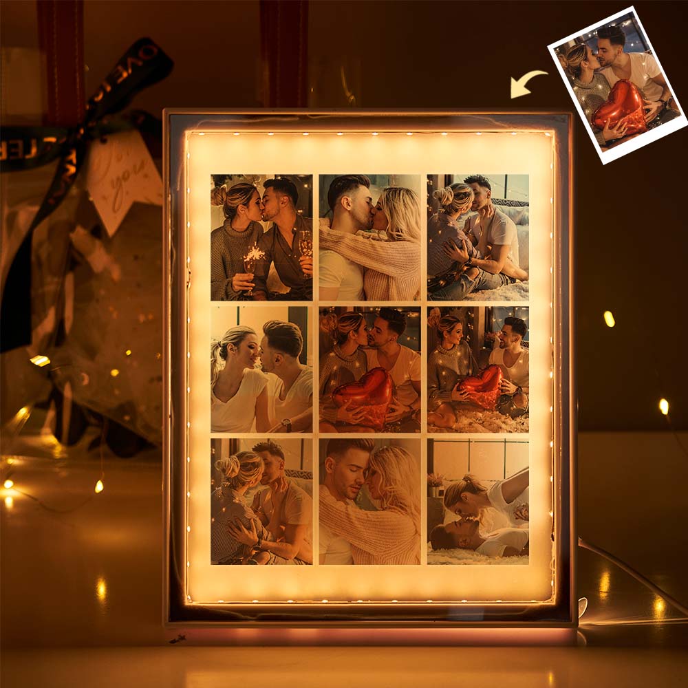 Custom Photo Collage Night Light