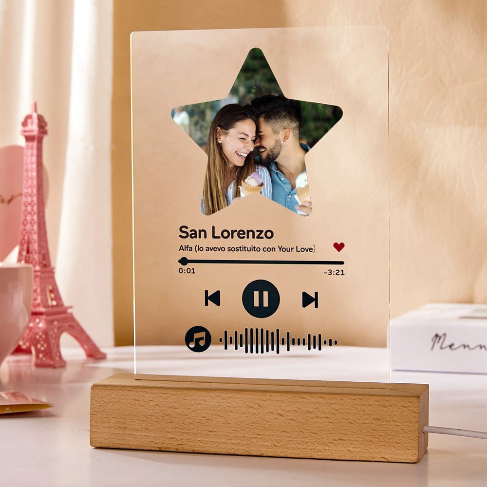 Personalized Graduation Night Light