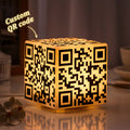 Scannable QR Cube Night Light