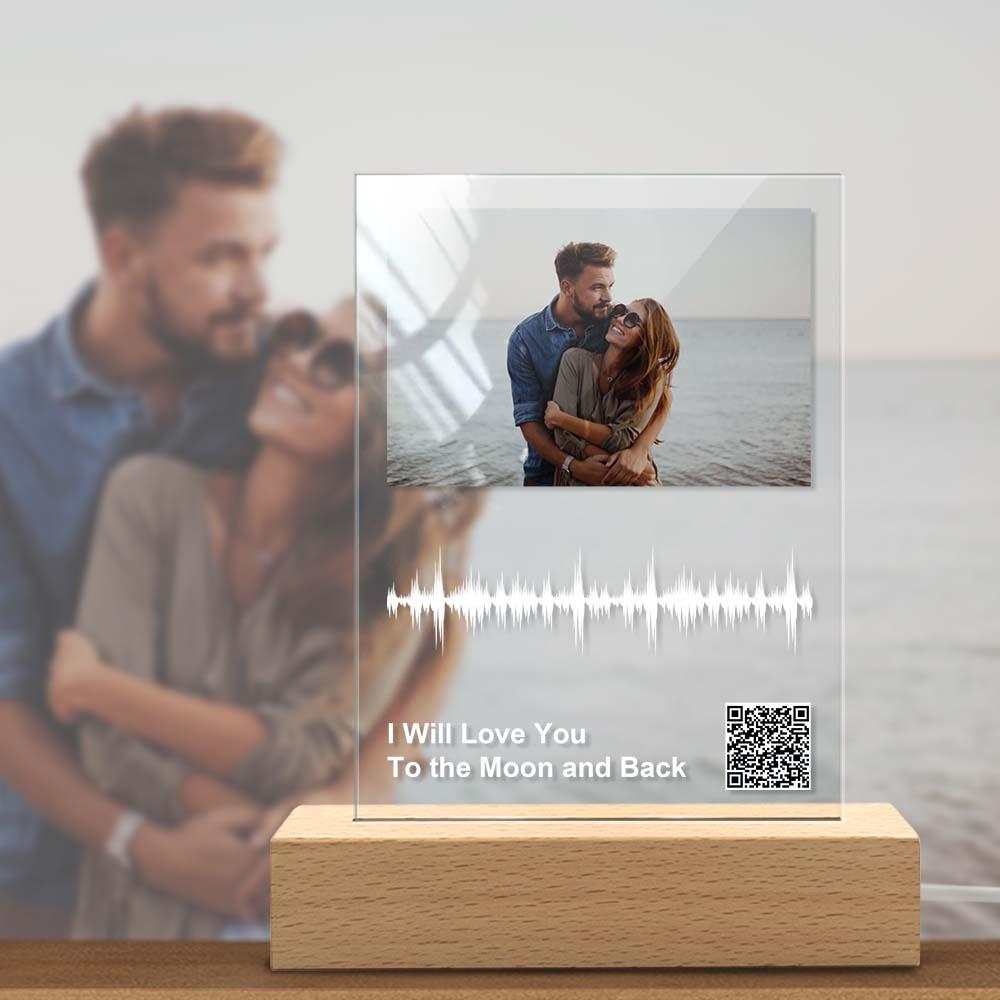 Photo QR Sound Wave Night Light