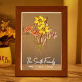 Birth Flower LED Night Light