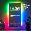 Father Lightsaber Mirror Light