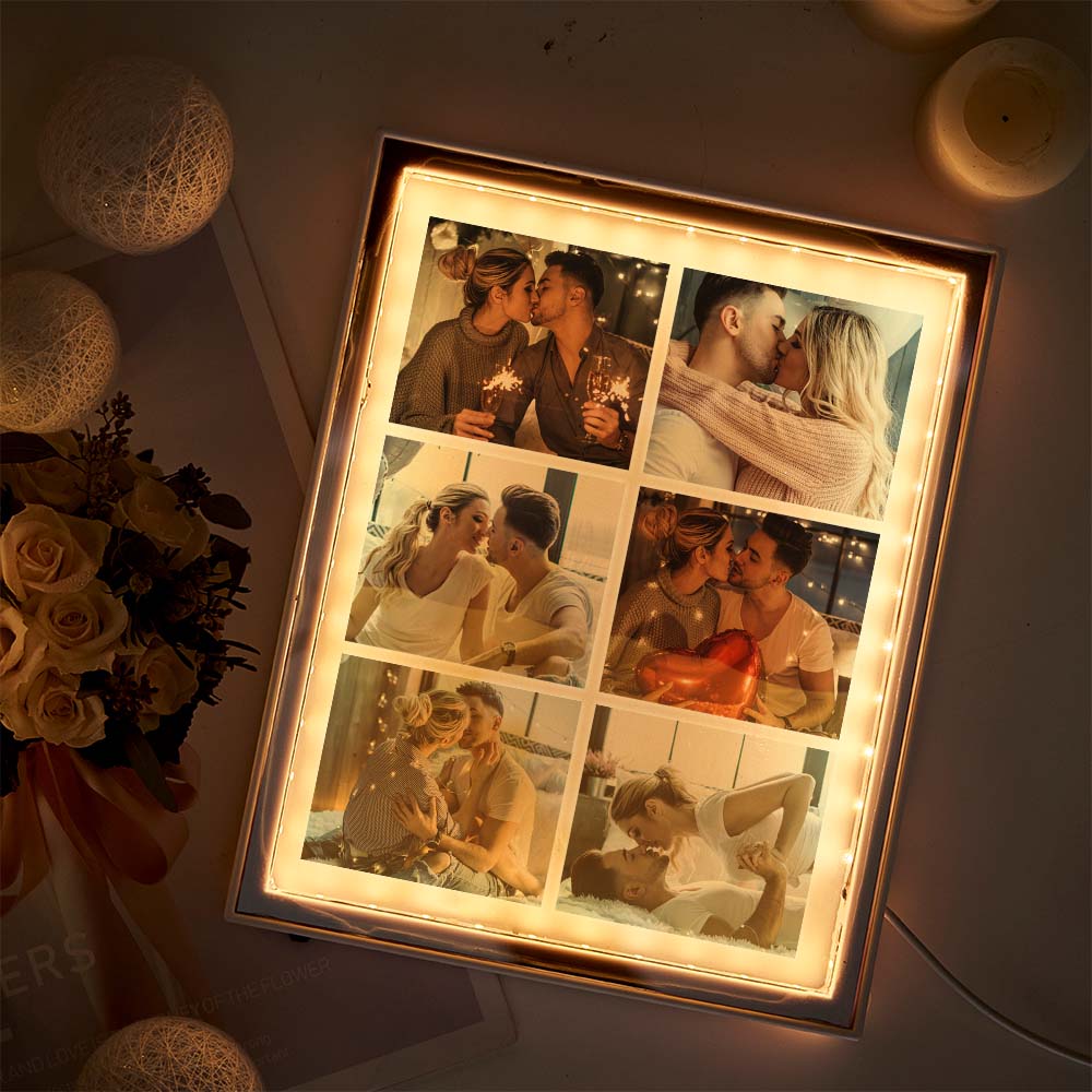 Custom Photo Collage Night Light
