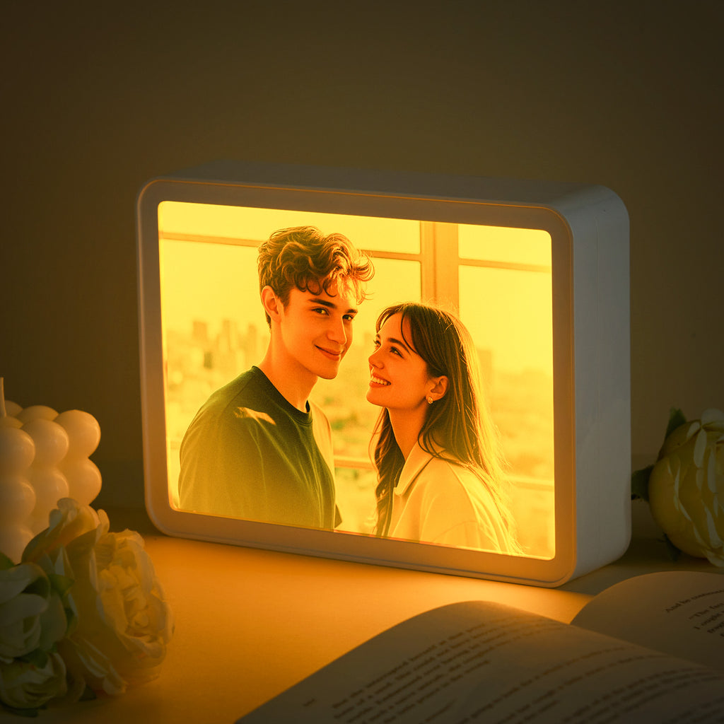 Custom Line Art Photo Lamp