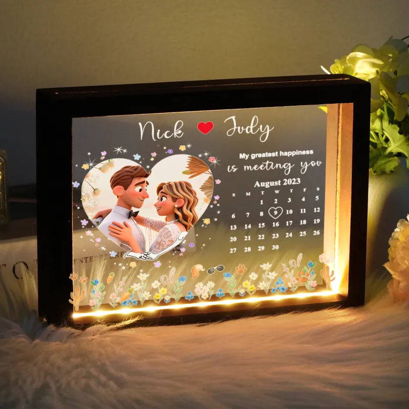 Personalized Photo Frame Night Light