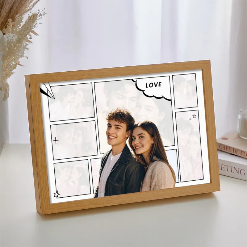 Custom Photo Collage Night Light