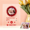 Custom Photo Music Code Night Light