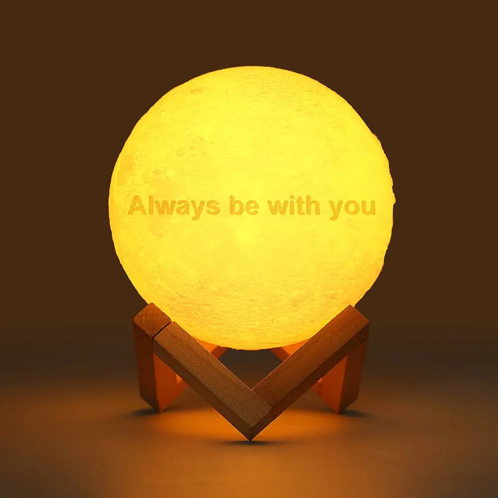 3D Printed Lunar Moon Lamp